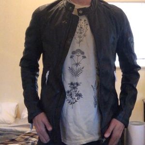 Zara Faux Leather Jacket (Brand New)